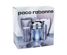Paco Rabanne Invictus for Men (Rinkinys Vyrams) EDT 100ml + 10ml EDT + 75ml Šampūnas