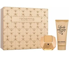 Paco Rabanne Lady Million rinkinys moterims (EDP, 80 ml + kūno losjonas, 100 ml)
