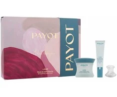 Set Payot: Lisse Natural Ingredients Anti-Wrinkle Day Kreminis For Face, 50 ml + Lisse Smoothing Paakių kremas, 15 ml + Gua Sha Baltas Lifting Face Massage Stone
