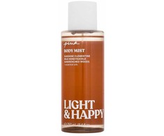 Pink Rožinė Rožinė Light &amp; Happy Body Purškiklis