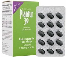 „Plantur 39“ aktyviosios plaukų kapsulės