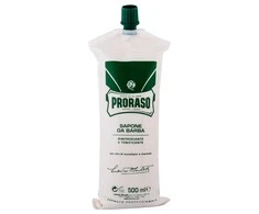 Gaivinantis skystas skutimosi kremas Proraso Green Line Shaving Cream, 500 ml