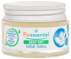 „Puressentiel Vaikiškas“ – „Resp OK“ natūralių ingredientų kūno balzamas krūtinės sričiai, 30 ml