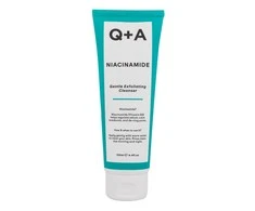 Q+A Niacinamide Gentle Exfoliating Valiklis Švelnus šveičiamasis veido prausiklis, 125 ml