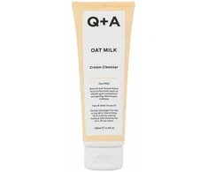 Q+A Oat Milk Kreminis Valiklis Kreminis veido prausiklis, 125 ml