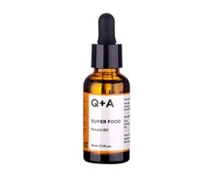 Q+A Super Food Facial Oil Veido aliejus, 30 ml