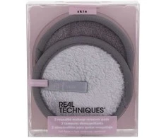 Real Techniques Skin Reusable Make Up Removal Pads Cleansiing Pads moterims, 2 pc