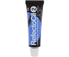 Antakių ir blakstienų dažai RefectoCil 15ml - Nr.2 Mėlynai juodi