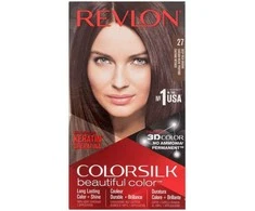 Plaukų dažai "Revlon Colorsilk" be amoniako 27 Deep Rich Brown