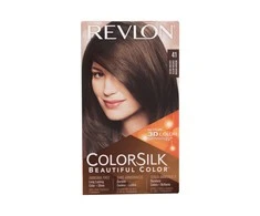 Plaukų dažai "Revlon Colorsilk" be amoniako 41 Vidutinė ruda