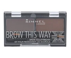 Rimmel Brow This Way antakių formavimo rinkinys 002 Mid Brown