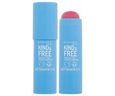 "Rimmel London Kind and Free Tinted Multi Stick 003-Rožinė Heat" tonuojantis daugiafunkcinis lūpdažis 5g