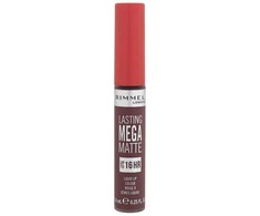 Rimmel London Lasting Mega Matte Skysti lūpų dažai moterims, 7,4 ml