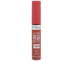 Rimmel London Lasting Mega Matte Skysti lūpų dažai moterims, 7,4 ml