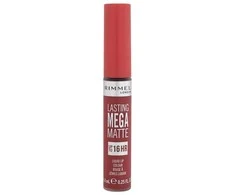 Rimmel London Lasting Mega Matte skysti lūpų dažai 500-Fire Starter 7,4ml