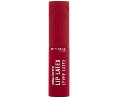 Rimmel London Thrill Seeker Lip Latex skystieji lūpų dažai, atspalvis: 400 Rimmel Raudona, 6 ml