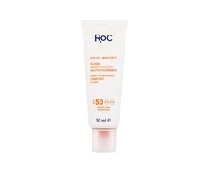 Roc Soleil-Protect High Tolerance Comfort Fluid SPF 50+ apsauginis fluidas nuo saulės veidui, 50 ml