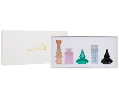 Salvador Dali Legend Collection EDT rinkinys unisex (EDT Dalissime 5 ml + EDT Dalia 4,5 ml + EDT Laguna 5 ml + EDT Eau De Rubylips 6,5 ml + Parfum Dali 5 ml)
