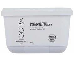 Schwarzkopf Professional Igora Vario Blond Plus Mėlyna Dust-Free Lightening Pudra Hair Color