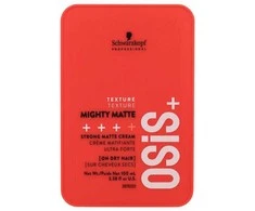 Stiprios fiksacijos plaukų kremas Schwarzkopf Professional OSIS + Mighty Matte 100 ml