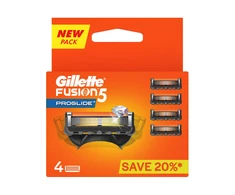 Skutimosi peiliukai Gillette Fusion 5 ProGlide, 4 vnt.