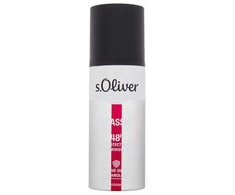 s.Oliver S. Oliver Classic Hydrating 48H Dezodorantas Purškiklis For Men, 150 ml
