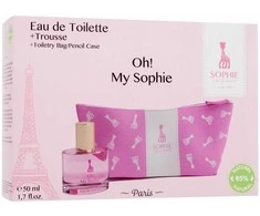 Sophie La Girafe Oh! My Sophie EDT tualetinis vanduo rinkinys vaikams, 50 ml