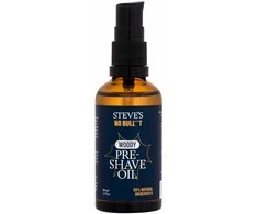 Steves No Bullt Steve's aliejus prieš skutimąsi sandalmedžio aliejus (Pre-Shave Oil) 50 ml