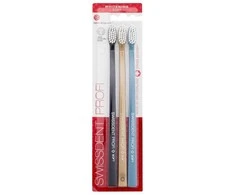 Swissdent Profi Whitening Trio Dantų šepetėlis unisex, 1 balení