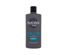 Syoss Men Clean &amp; Cool Šampūnas vyrams, 440 ml