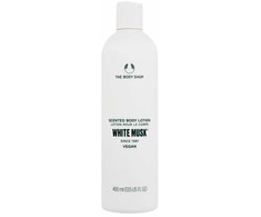 The Body Shop Baltas Musk kūno losjonas, 400 ml