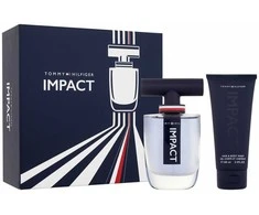 Tommy Hilfiger Impact rinkinys vyrams (EDT, 100 ml + dušo želė, 100 ml + EDT, 4 ml)