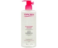 Topicrem Gentle Cleansing Gel Dušo želė švelni valomoji dušo želė jautriai ir sausai odai, 500 ml