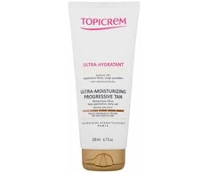 Topicrem Ultra-Moisturizing Progrerssive Tan drėkinamasis savaiminio įdegio losjonas sausai ir jautriai odai, 200 ml