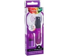 Travalo Ice Violetinė pildomas kvepalų buteliukas (atomaizeris), 5 ml
