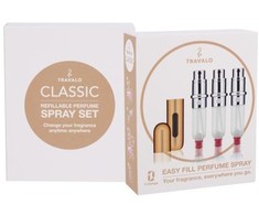 Travalo Classic HD - refillable bottle 3 x 5 ml (auksinis) 5ml kvepalų mėginukas Moterims
