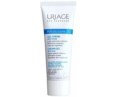 Uriage Kératosane 30 Kreminis-Gel gelis-kremas kūno odai, 75 ml