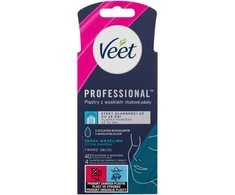 Veet Professional Wax Strips Veido depiliacijos priemonė moterims, 40 vnt
