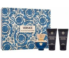 Kvepalų rinkinys moterims Versace Dylan Blue Pour Femme (EDP, 50 ml + kūno losjonas, 50 ml + dušo želė, 50 ml)