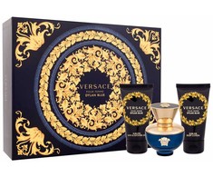 Versace Pour Femme Dylan Mėlyna rinkinys moterims (EDP, 50 ml + kūno losjonas, 50 ml + dušo želė, 50 ml)