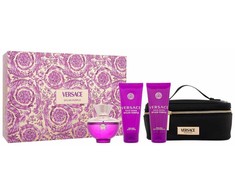 Kvepalų rinkinys moterims Versace Pour Femme Dylan Purple (EDP, 100 ml + dušo želė, 100 ml + kūno losjonas, 100 ml + kosmetinė)