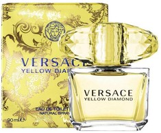 Kvepalai moterims Versace Geltona Diamond EDT, 90 ml