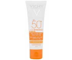 Vichy Ideal Soleil Stain Protector 3 In 1 Spf50 kremas apsaugantis odą nuo fotosenėjimo 50ml