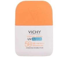 Vichy Capital Soleil UV Aqua drėkinamasis nematomas fluidas SPF50+, 50 ml