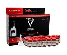 Priemonė nuo plaukų slinkimo Vichy Dercos Aminexil Clinical 5, 21 x 6 ml
