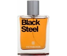 Victorinox Juodas Steel EDT tualetinis vanduo vyrams, 100 ml