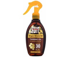 Vivaco Sun Argan Bronz Suntan Oil Sun Losjonas kūnui unisex, 200 ml