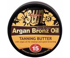 Vivaco Sun Argan Bronz Oil Suntan Butter Sun Losjonas kūnui unisex, 200 ml
