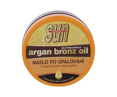 Vivaco Sun Argan Bronz Oil Glitter Aftersun Butter After Sun Care unisex, 200 ml