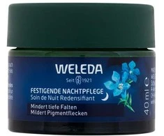 Weleda Mėlyna Gentian &amp; Edelweiss Contouring Night Kreminis Night Skin Kreminis
